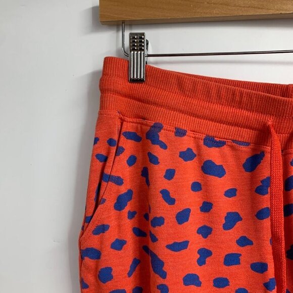 Sundry Women's Spotted Cotton Elastic Waist Drawstring Joggers Size 3/L - Picture 3 of 13